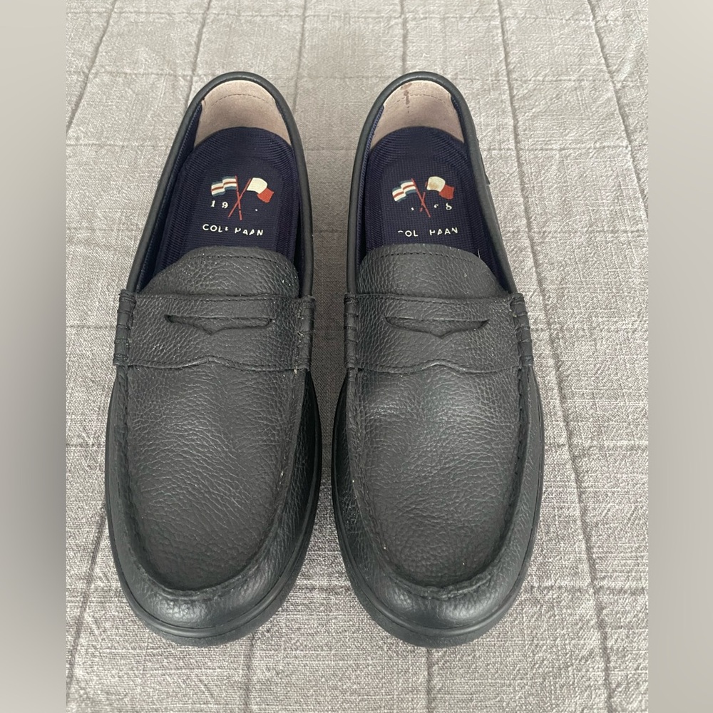Cole Haan men’s black leather penny loafer C27786 size 8.5